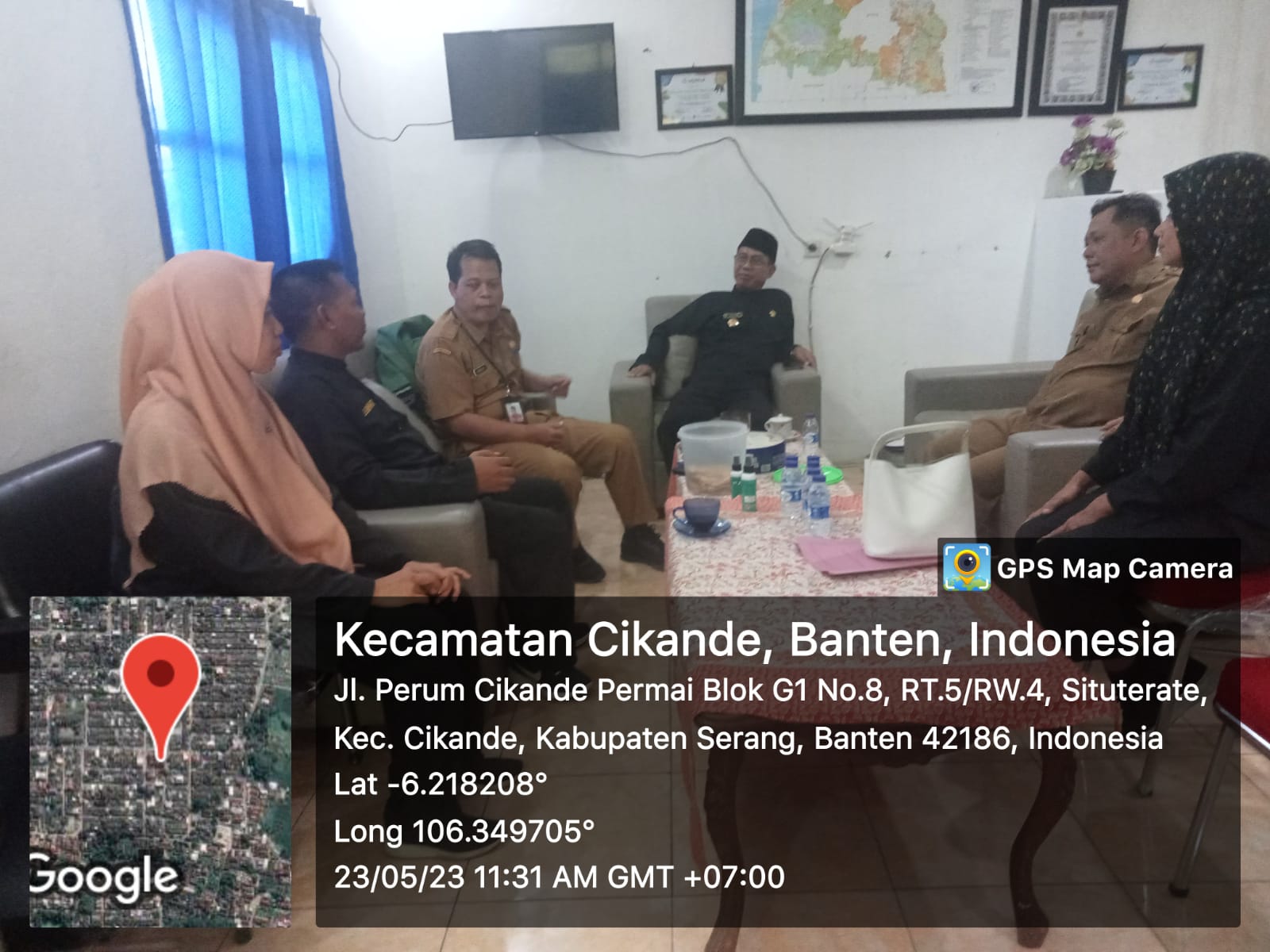 kunjungan-tim-dari-dpmd-ke-kantor-camat-cikande